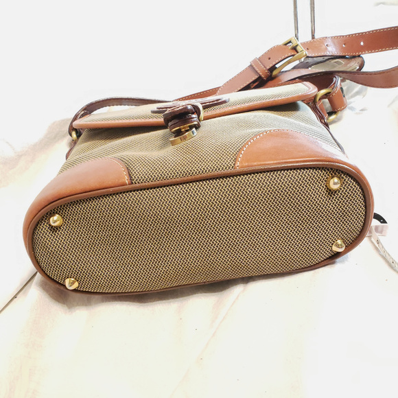 💕💕HOST PICK💕💕 Bally Leather and Cotton crossbody - Picture 2 of 8